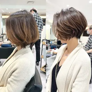 ショート ✨大人ショート特化 /カットモデル/銀座のヘアスタイル