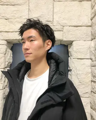 パーマ ヘアアレンジ メンズ メンズ特化✂️栗原 侑也のヘアスタイル
