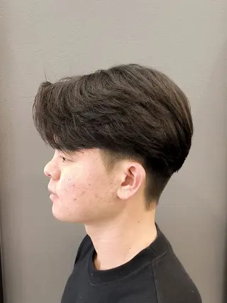 メンズ 廣多 克哉のヘアスタイル