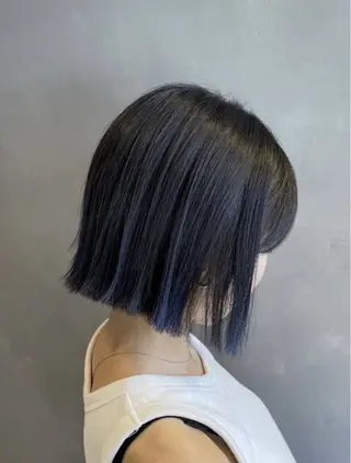 カラー 似合わせカット/ボブ ナチュラルメンズヘアのヘアスタイル