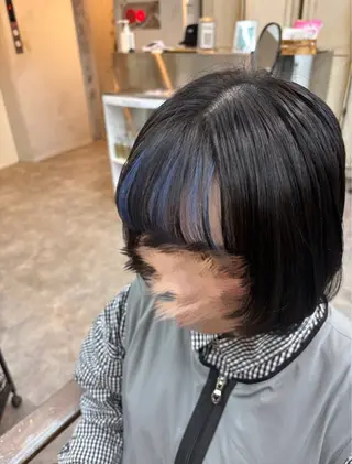 ショート シモイケ ルアのヘアスタイル