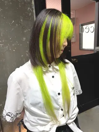ロング カラー 美髪縮毛矯正✨ カラーが得意💪本間のヘアスタイル