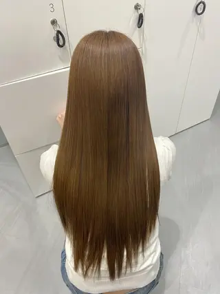 ロング ️🫧透明感カラー& 髪質改善🎀いさきのヘアスタイル