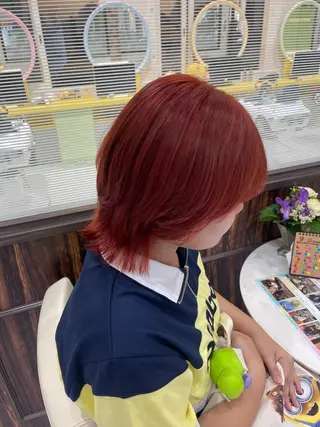 ミディアム 森田 明日香のヘアスタイル