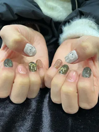 メンズ ネイル ヘアセット/透明感 カラー/あんりんのその他イメージ