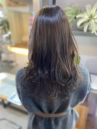 ロング カラー 溜一太/似合わせ/ メンズカットのヘアスタイル