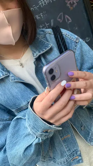 ネイル なぽ ❤︎長さだし / 韓国nailのネイルデザイン
