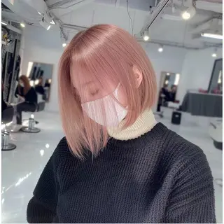 セミロング 奈良天理 mihoのヘアスタイル