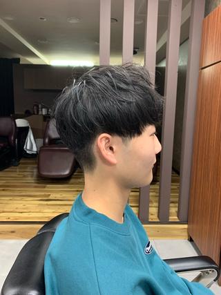 メンズ 田中大 パーマ/メンズカットのヘアスタイル