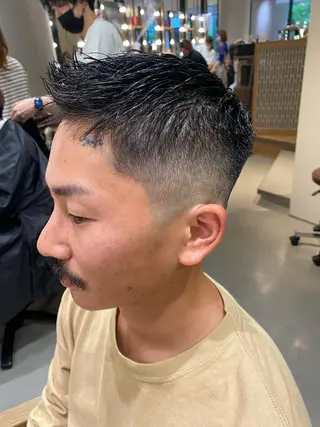 ショート メンズ unopulir 景山 凌のヘアスタイル