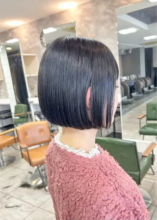 ショート レイヤー/艶髪カラー 森本くるみのヘアスタイル