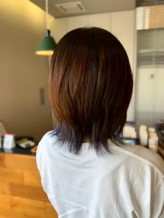 カラー 堀 望美のヘアスタイル