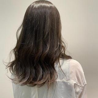 セミロング カラー Rubik's 梅田茶屋町/叶莉のヘアスタイル