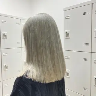 カラー レイヤー×透明感カラ ーHAYATOのヘアスタイル