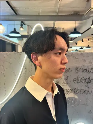 パーマ メンズ いぐちしょうた🫧 VISAGEbaskのヘアスタイル