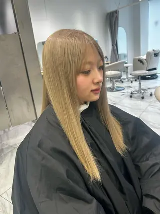 ロング パーマ オールマイティ美容師 💋𝑨𝑵𝑵𝑨のヘアスタイル