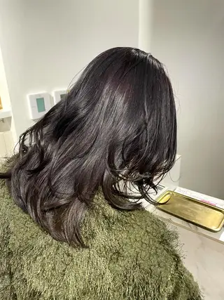 ミディアム カラー HIBIKI/原宿 ハッシュカット🪄のヘアスタイル
