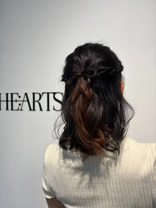 ヘアアレンジ RYONA/大阪/ 韓国レイヤー🎀のマツエク・マツパデザイン