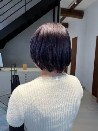 ショート 林 美優のヘアスタイル