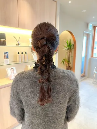 ヘアアレンジ 安永 来未のヘアスタイル