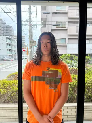 パーマ メンズ FLICK Kaz. メンズ平尾・高宮のヘアスタイル