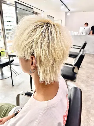 カラー メンズ メンズサロン LiGKAITO🦖のヘアスタイル