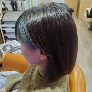 ショート カラー spa hair ark 富井直美のヘアスタイル