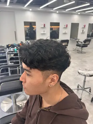 パーマ メンズ カットモデル募集中 新潟万代/こたろ🐯のヘアスタイル