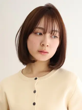 ミディアム EARTH西国分寺店 助川のヘアスタイル