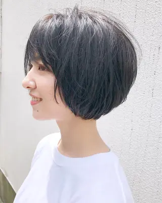 ショート すきバサミを使わない カット✂️✨郡司泰之のヘアスタイル