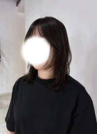 ミディアム NAOTO 髪質改善のヘアスタイル