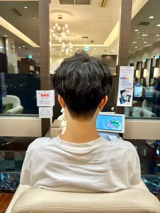 メンズ レイヤー/透明感 カラー🩶ikoiのヘアスタイル