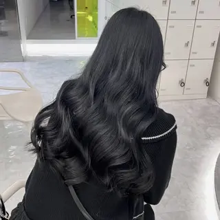 カラー 🎀韓国風暗髪 nana🎀のヘアスタイル