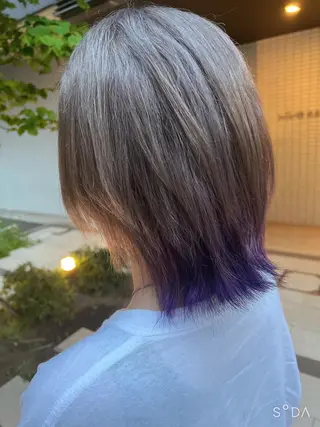 ショート カラー 💎透明感カラー特化 💎TAISEIのヘアスタイル