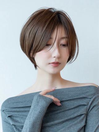 ショート カラー 渋谷ボブ特化 /田中航平のヘアスタイル