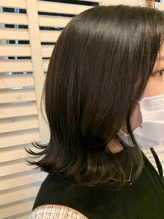 ミディアム LAMP mashiroのヘアスタイル