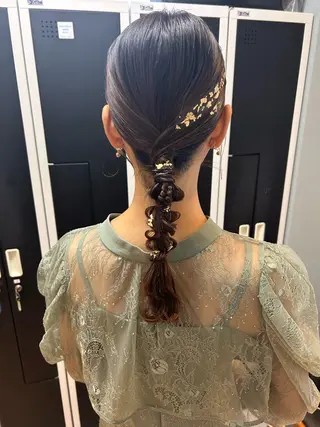 ヘアアレンジ takebuchi harukaのヘアスタイル