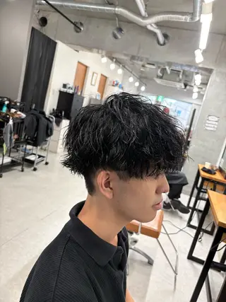 パーマ メンズ 下北沢メンズパーマ 特化園田　楓莉のヘアスタイル
