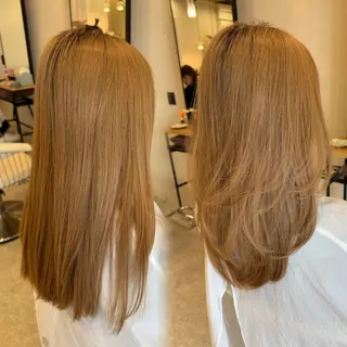 セミロング 檀上 友佳里のヘアスタイル