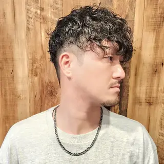 ミディアム 【無料】メンズ ヘアモデル大募集のヘアスタイル