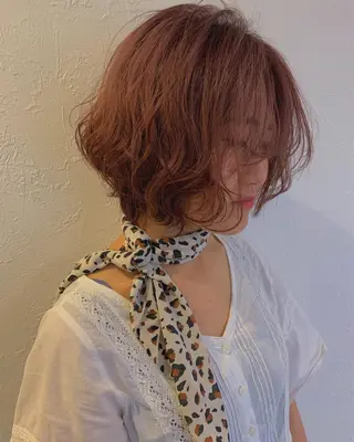 ショート カラー m ā l o.🌷 サカモトマイコのヘアスタイル