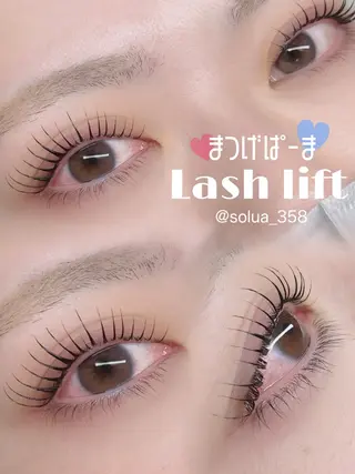 マツエク・マツパ solua Ayamiのマツエク・マツパデザイン