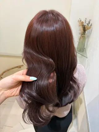 ロング 前畑 陽菜乃のヘアスタイル