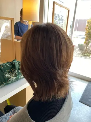 ミディアム カラー 🌻井上 マリー🌻のヘアスタイル