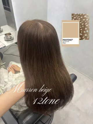 ロング カラー . noaのヘアスタイル
