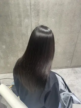 ロング 縮毛矯正特化🩰 竹口はるかのヘアスタイル