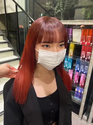 ロング カラー 今出 咲紘のヘアスタイル