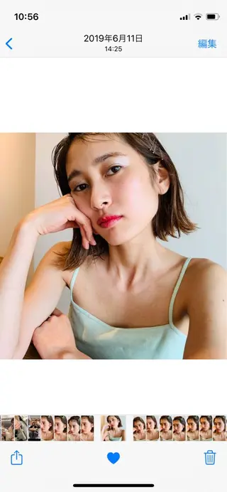ショート minatsu 東京の技術を京都でのヘアスタイル