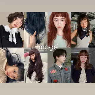 カラー miteゆい カラーモデルのヘアスタイル