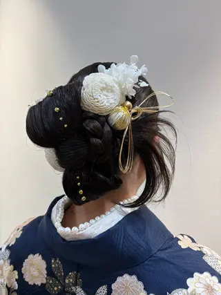 ヘアアレンジ 韓国風🤍 イワサキ リコ🍒のヘアスタイル